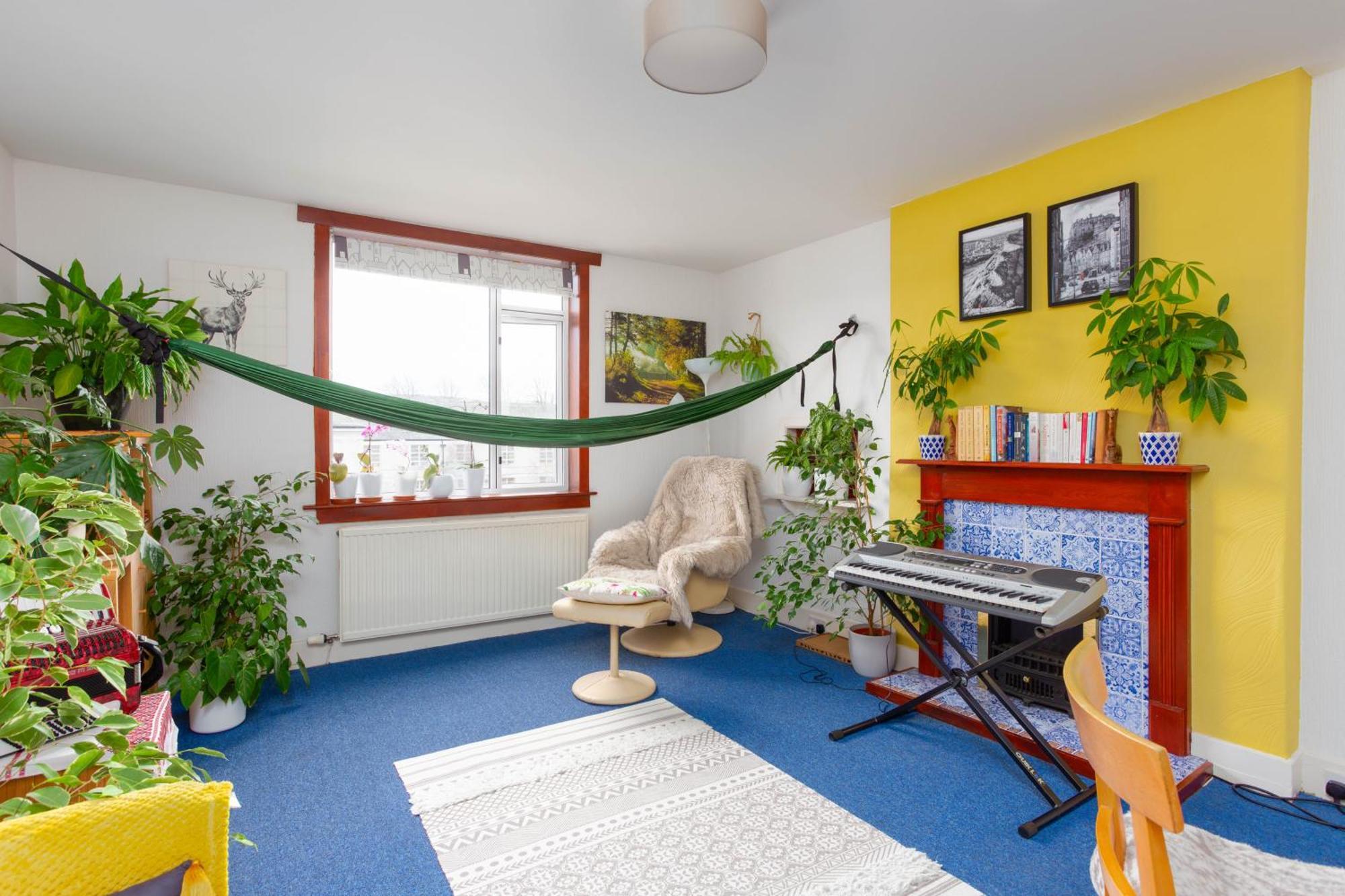 Bright & Spacious Double Room With Garden View- Close To Airport & City Centre EDI Eksteriør bilde